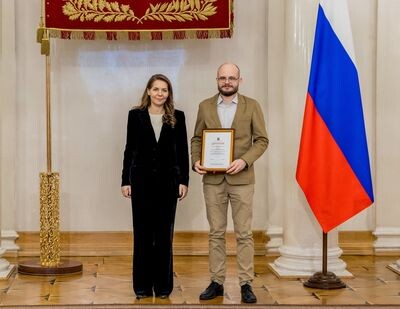 Александр Храмов стал лауреатом премии Правительства Москвы