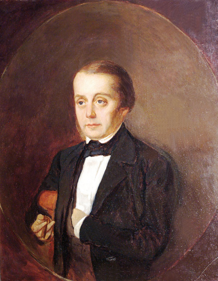 Портрет писателя, созданный К. А. Горбуновым в 1847 году